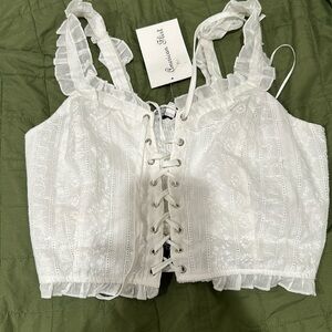 American flirt White Top